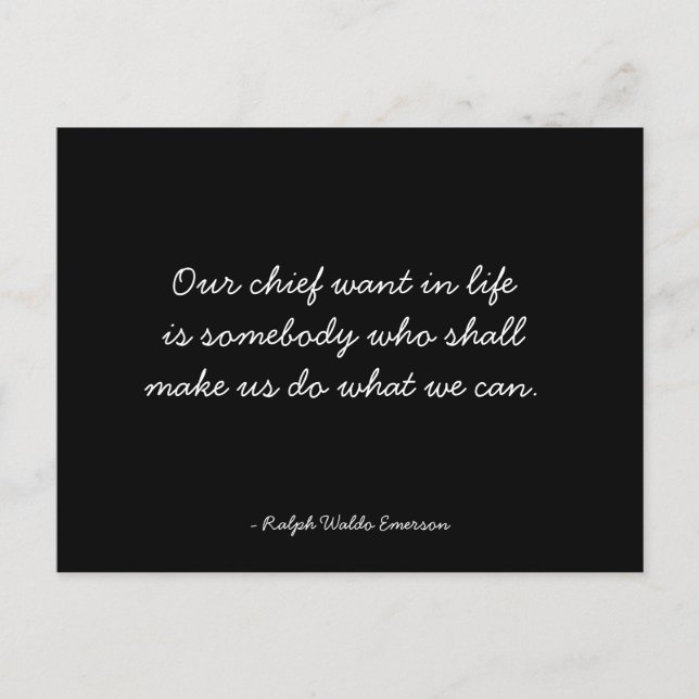 Quotable Postcard - Passion (Front)