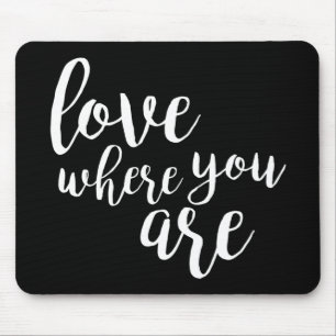 Quotable V Mouse Pad