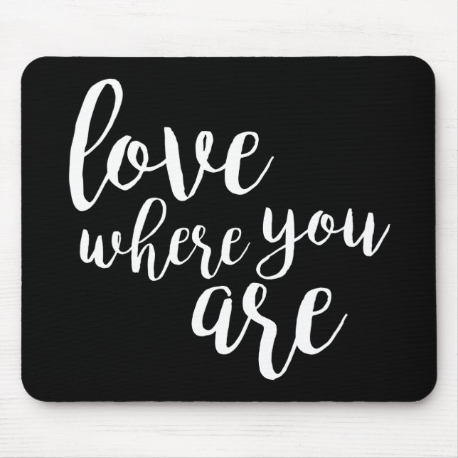 Quotable V Mouse Pad (Front)