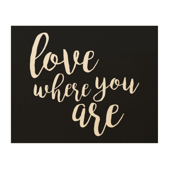 Quotable V Wood Wall Art (Front)