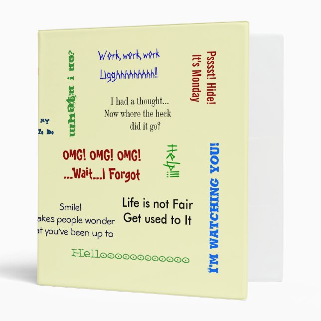 Quotation Binder (Front/Inside)