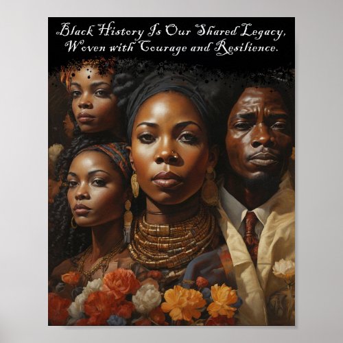 Quotation Black History Month Poster