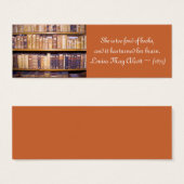 Quotation bookmark-Old Books (Front & Back)