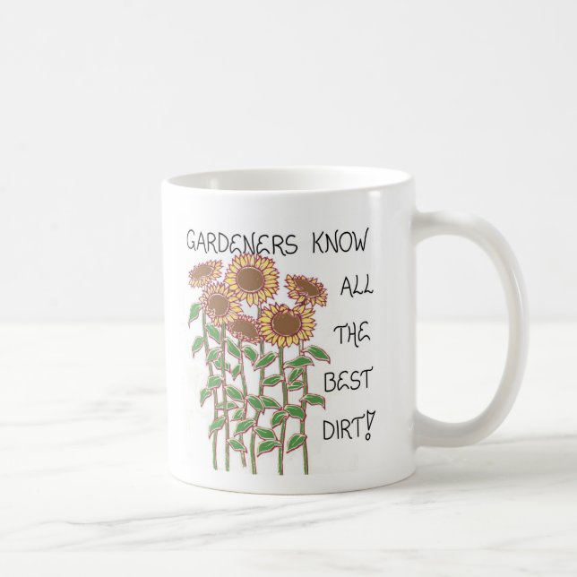 Quote about Gardening - Mug (Right)