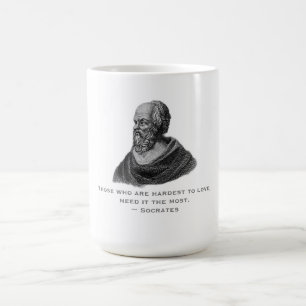 Quote about Love Philosopher Socrates Coffee Mug