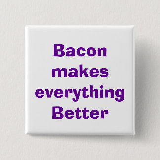 quote, bacon button