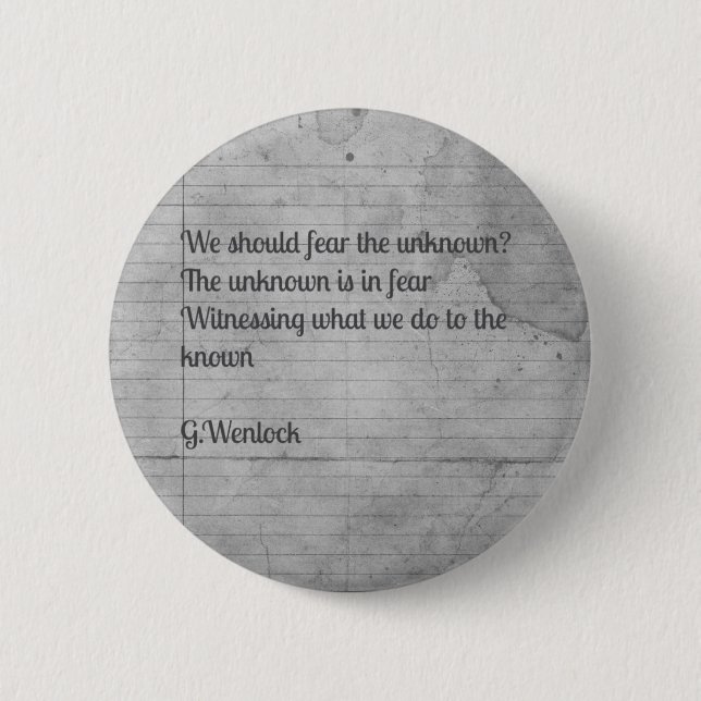 Quote badge pinback button (Front)