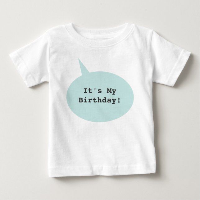 Quote Bubble Baby T-Shirt (Front)