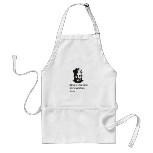 Quote By Confucius Adult Apron