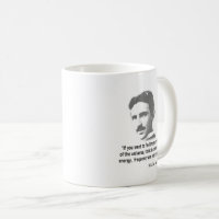 Nikola Tesla Quote - Same Frequencies Travel Mug, Zazzle