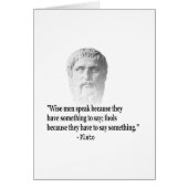 Quote By Plato (Front)