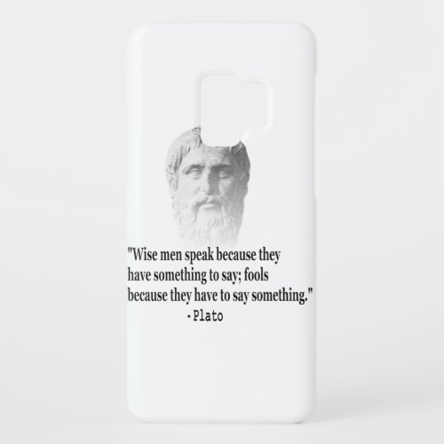 Quote By Plato Case_Mate Samsung Galaxy S9 Case