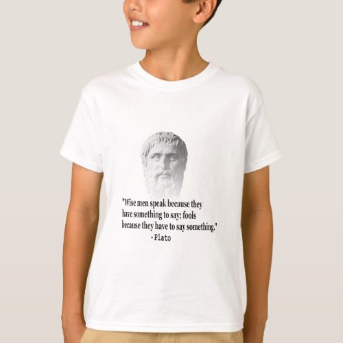 Quote By Plato T_Shirt