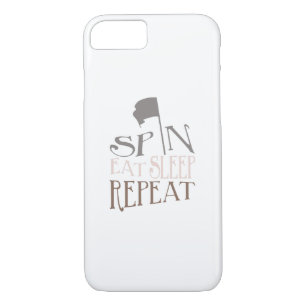 Quote Color Guard Spin Eat Sleep Repeat iPhone 8/7 Case