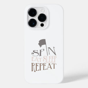 Quote Color Guard Spin Eat Sleep Repeat Case-Mate iPhone 14 Pro Case