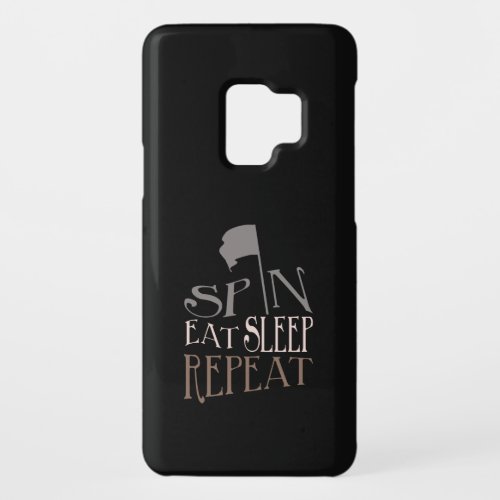 Quote Color Guard Spin Eat Sleep Repeat Case_Mate Samsung Galaxy S9 Case