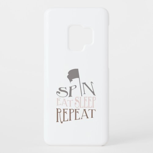 Quote Color Guard Spin Eat Sleep Repeat Case_Mate Samsung Galaxy S9 Case