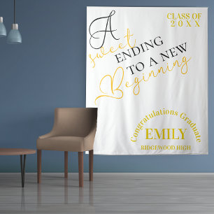 Quote Congratulations Graduate 2025 graduation Tapestry