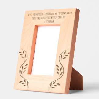 Quote Engraved Frames
