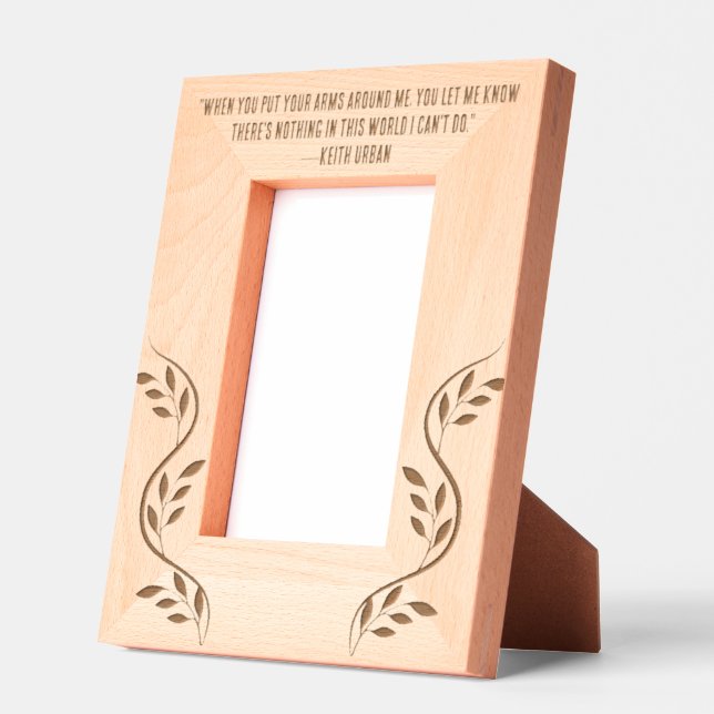 Quote Engraved Frames (Left)