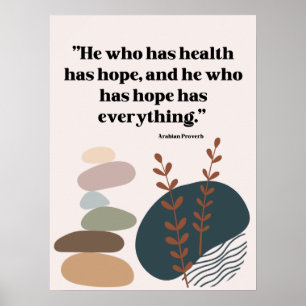 quote for hospital,doctor,medical center poster