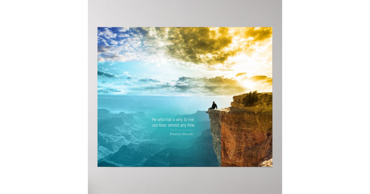 Quote Friedrich Nietzsche Nature Adventure Nature Poster