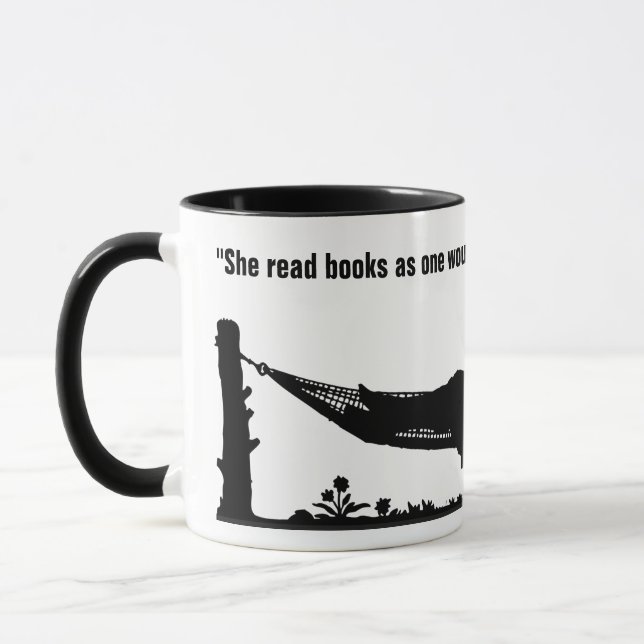 Quote from Annie Dillard Mug (Left)