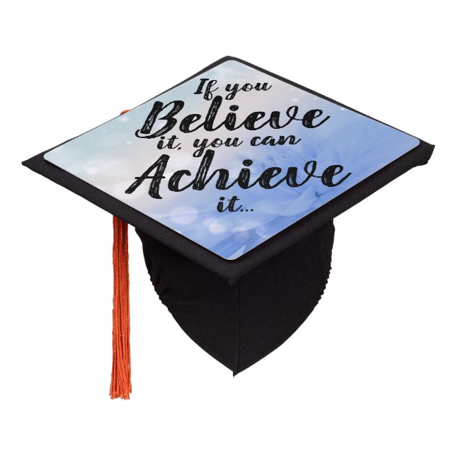 Quote Graduation Cap Topper (Angled)