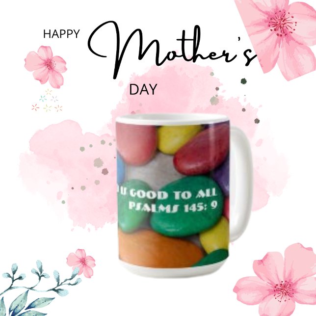 Quote Nice Big Colored Stoned Coffee Mug (Gift for best mother)