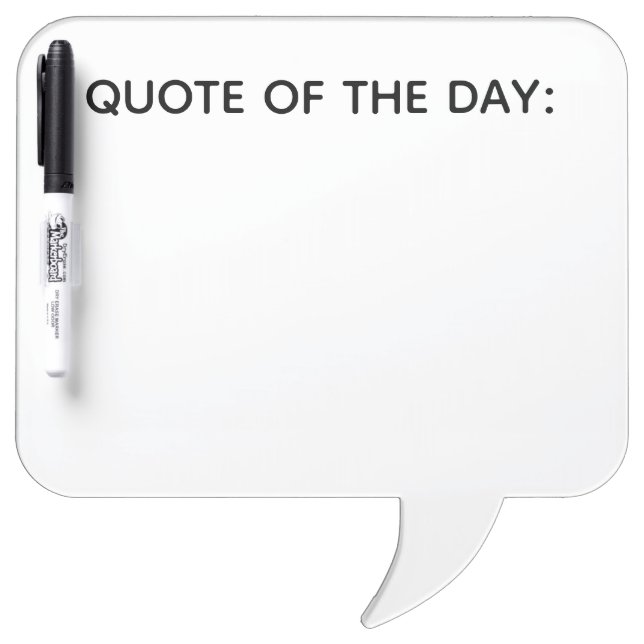 Quote of the Day White Board (Front)