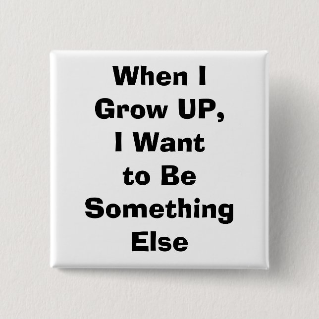 quote, parenting pinback button (Front)