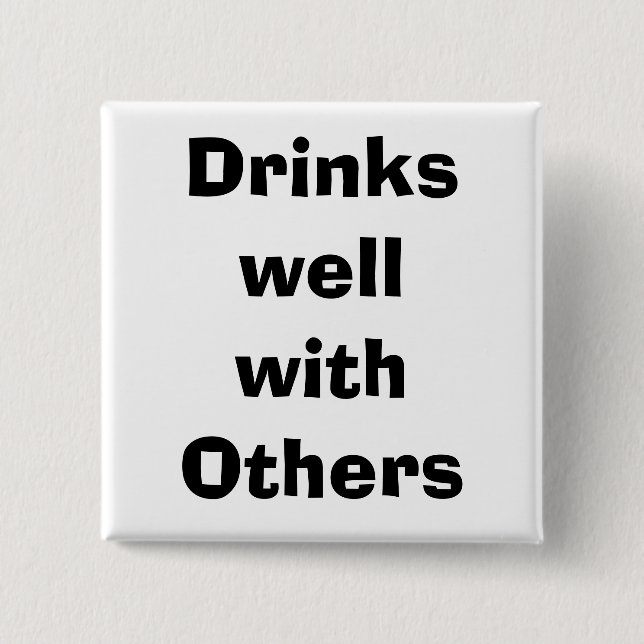 quote pinback button (Front)