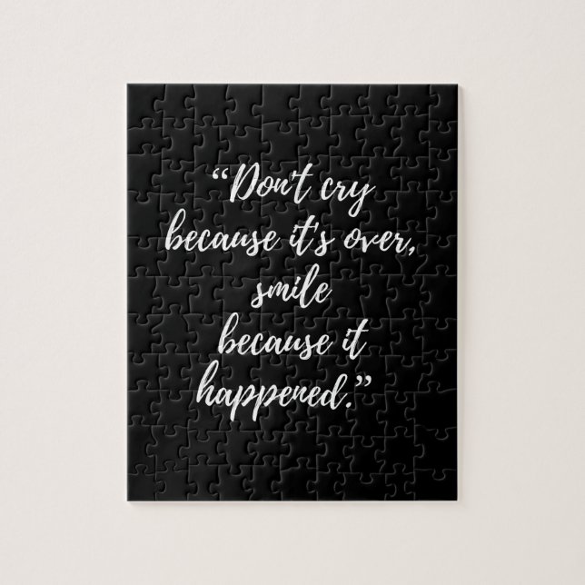 Quote Puzzle Gift box Inspirational Day Quote (Vertical)