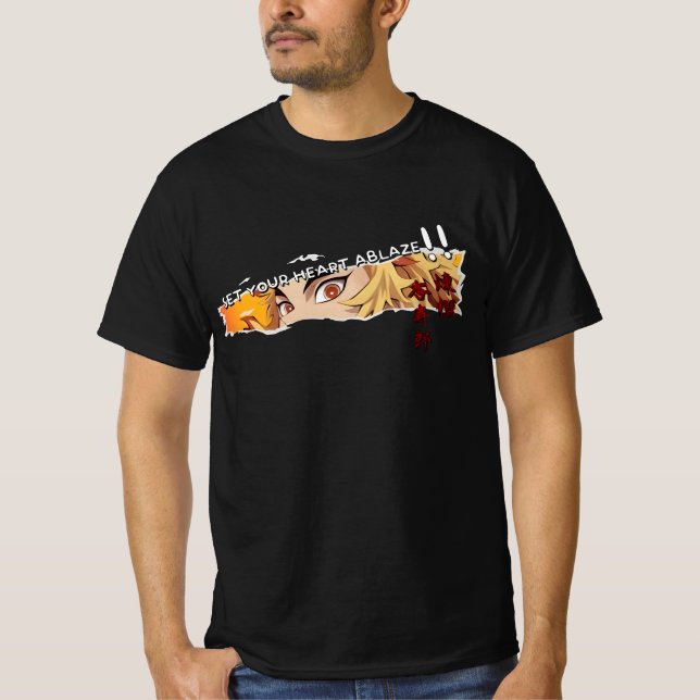 Quote Rengoku - Demon Slayer T-Shirt (Front)