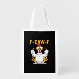 Quote Rooster Meme Classic Grocery Bag