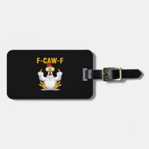 Quote Rooster Meme Classic Luggage Tag