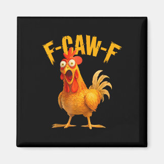 Quote Rooster Meme Magnet
