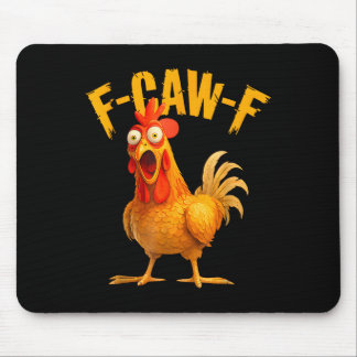 Quote Rooster Meme Mouse Pad