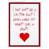 Quote says My Heart Skips a Beat (Front)