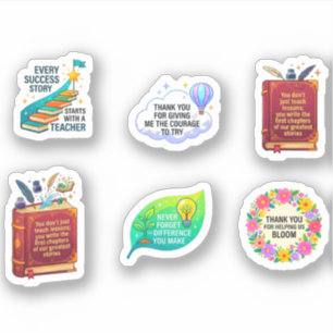 Quote Stickers for Teachers (Appreciation Designs)
