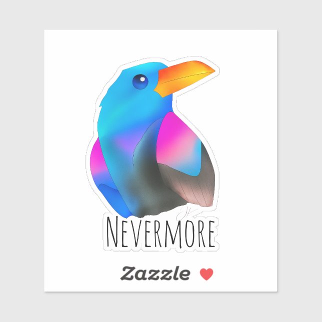 Quote the Raven Sticker (Sheet)