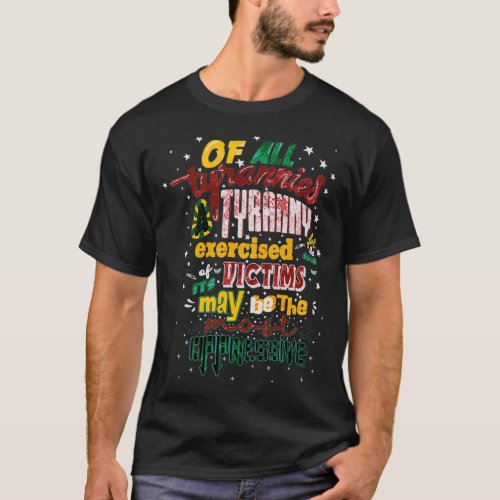 QUOTE TYRANTS BY C S LEWIS T_Shirt
