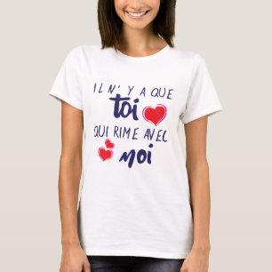 quote you rhyme me with humor love T-Shirt