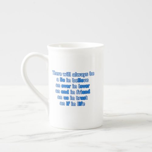 quotes about love life and friendship mug