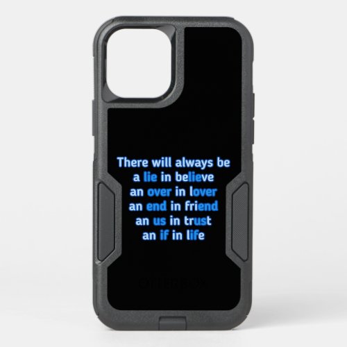 quotes about love life and friendship  OtterBox commuter iPhone 12 case