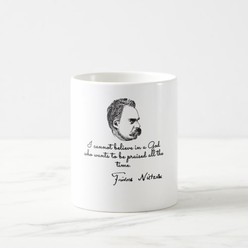 Quotes by nietzsche coffee mug