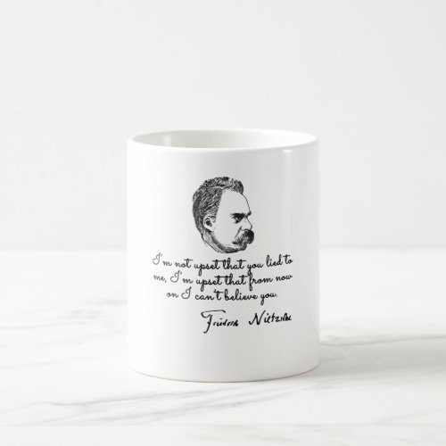 Quotes by nietzsche coffee mug