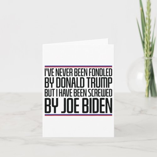 Quotes Donald Trump And Joe Biden President  Card