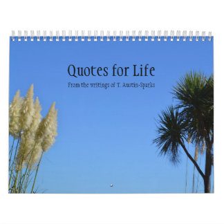 Quotes for Life Calendar Option B