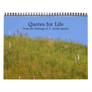 Quotes for Life Calendar Option D